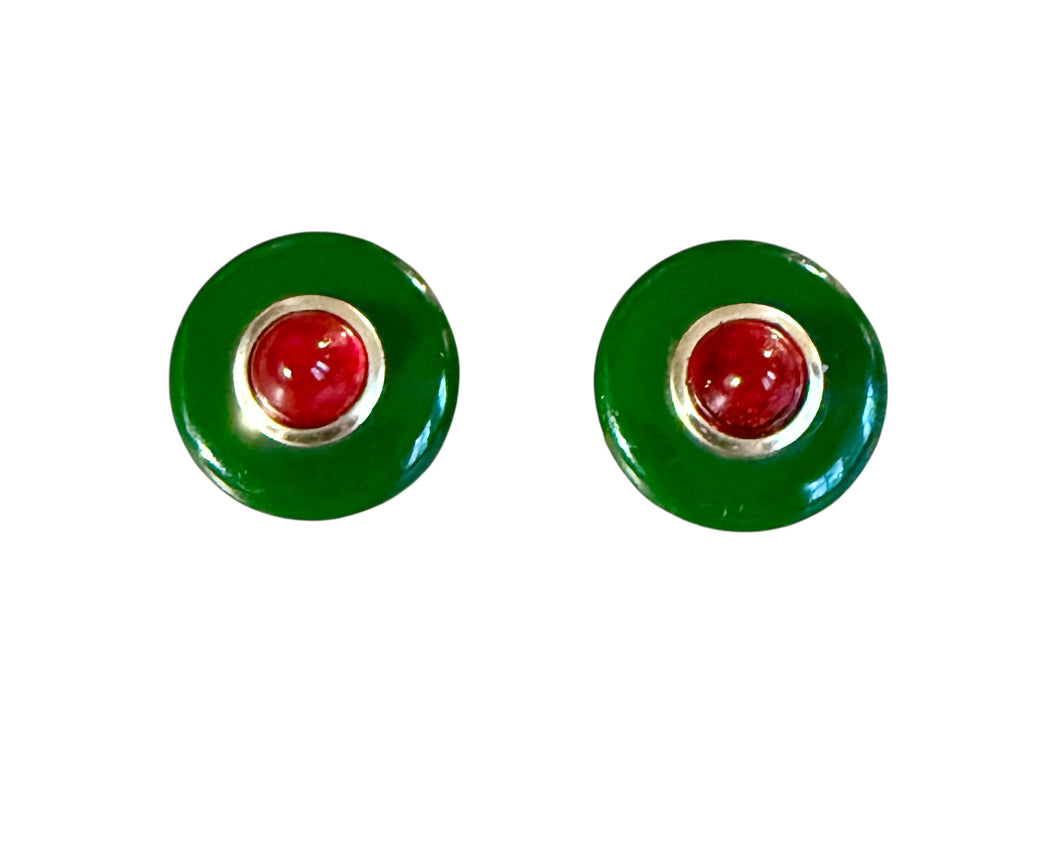 Green Red Gold Clips