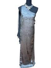 Load image into Gallery viewer, Ralph Lauren Pewter Gown Sz 14
