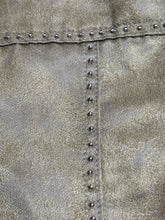 Load image into Gallery viewer, SEANDARA Olive Faux Fur Double Breasted Jacket Sz S
