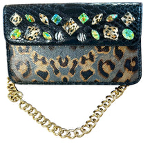 Load image into Gallery viewer, Christian Audigier Mixed Small Stone Clutch
