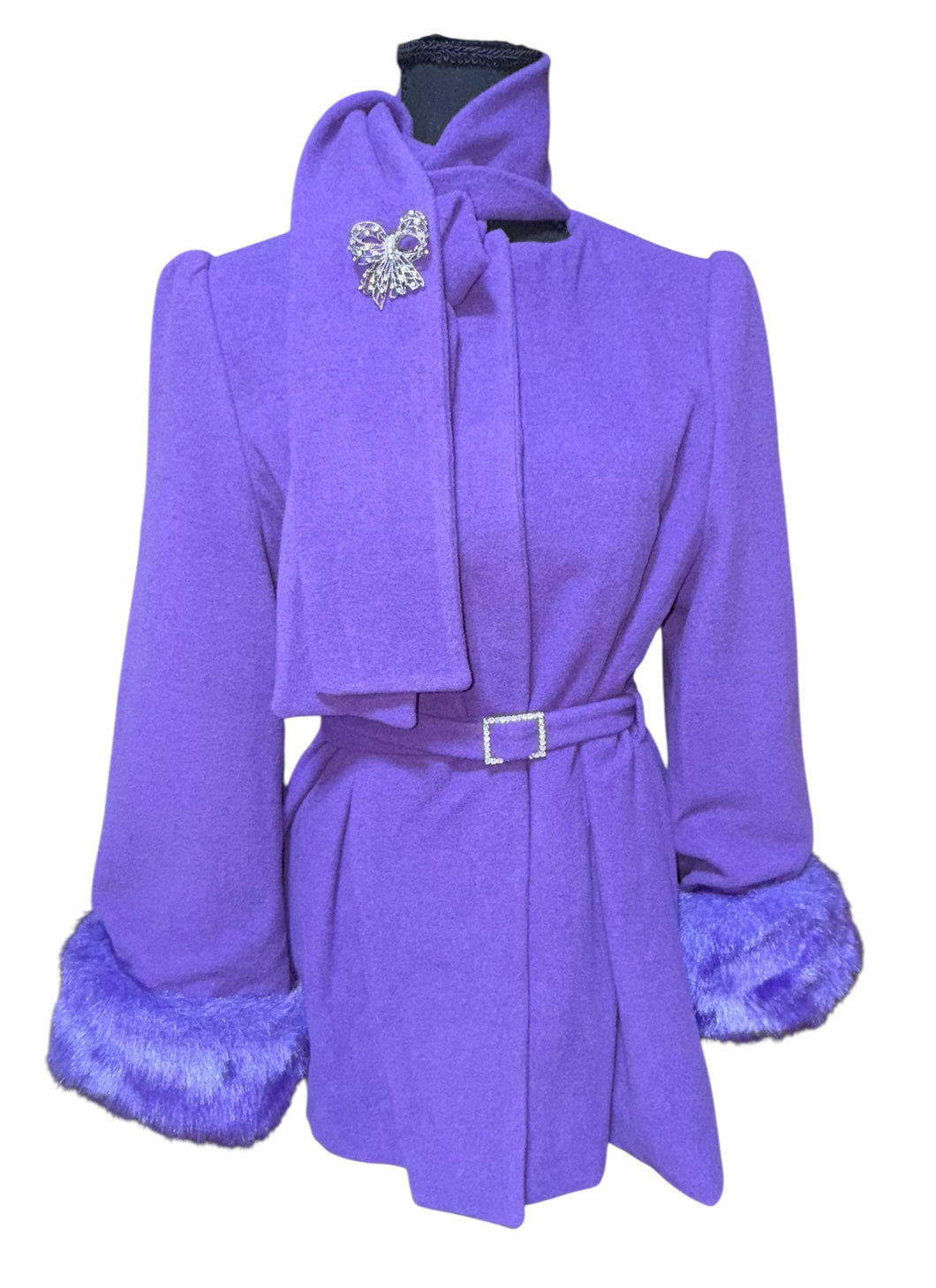 M by SHAKARA Lavender Coat Sz 10
