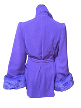 Load image into Gallery viewer, M by SHAKARA Lavender Coat Sz 10
