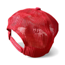 Load image into Gallery viewer, Bass Pro Shop Red Trucker Hat Cap SnapBack Adjustable Mesh
