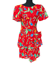 Load image into Gallery viewer, Connections Vintage Floral Dress Sz 6
